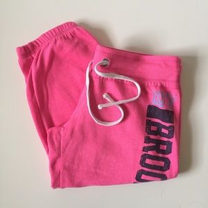 Pink Capri Sweatpants